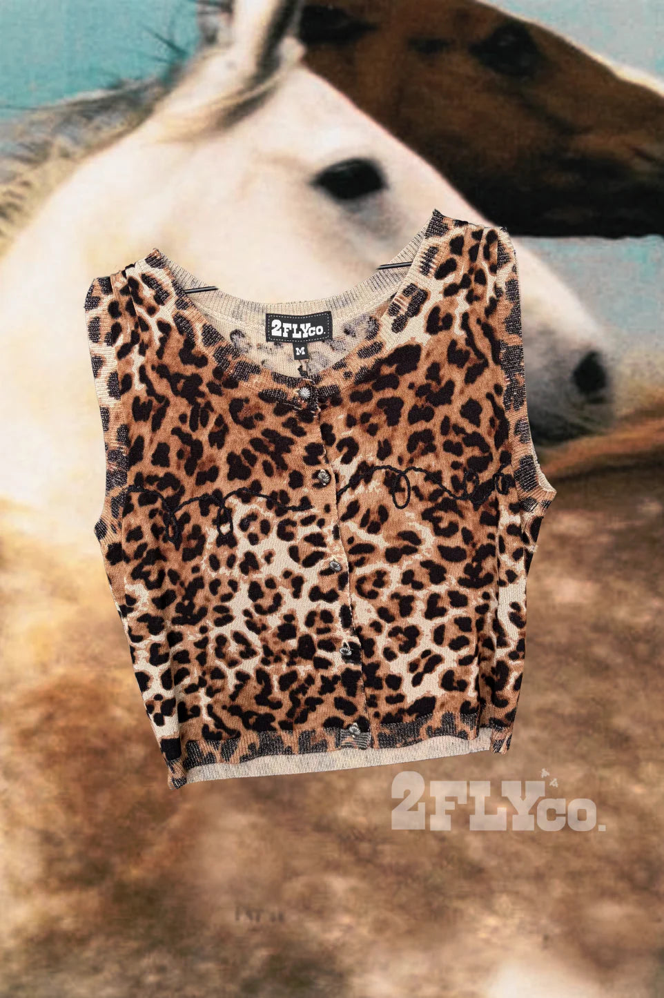 Cowtown Baby Knit *Leopard*