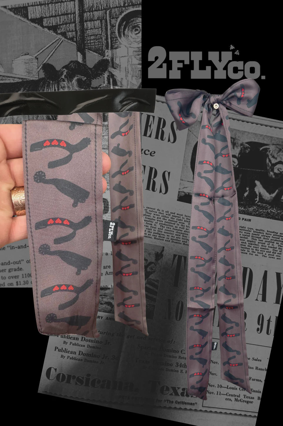 High Noon Hearts Twilly