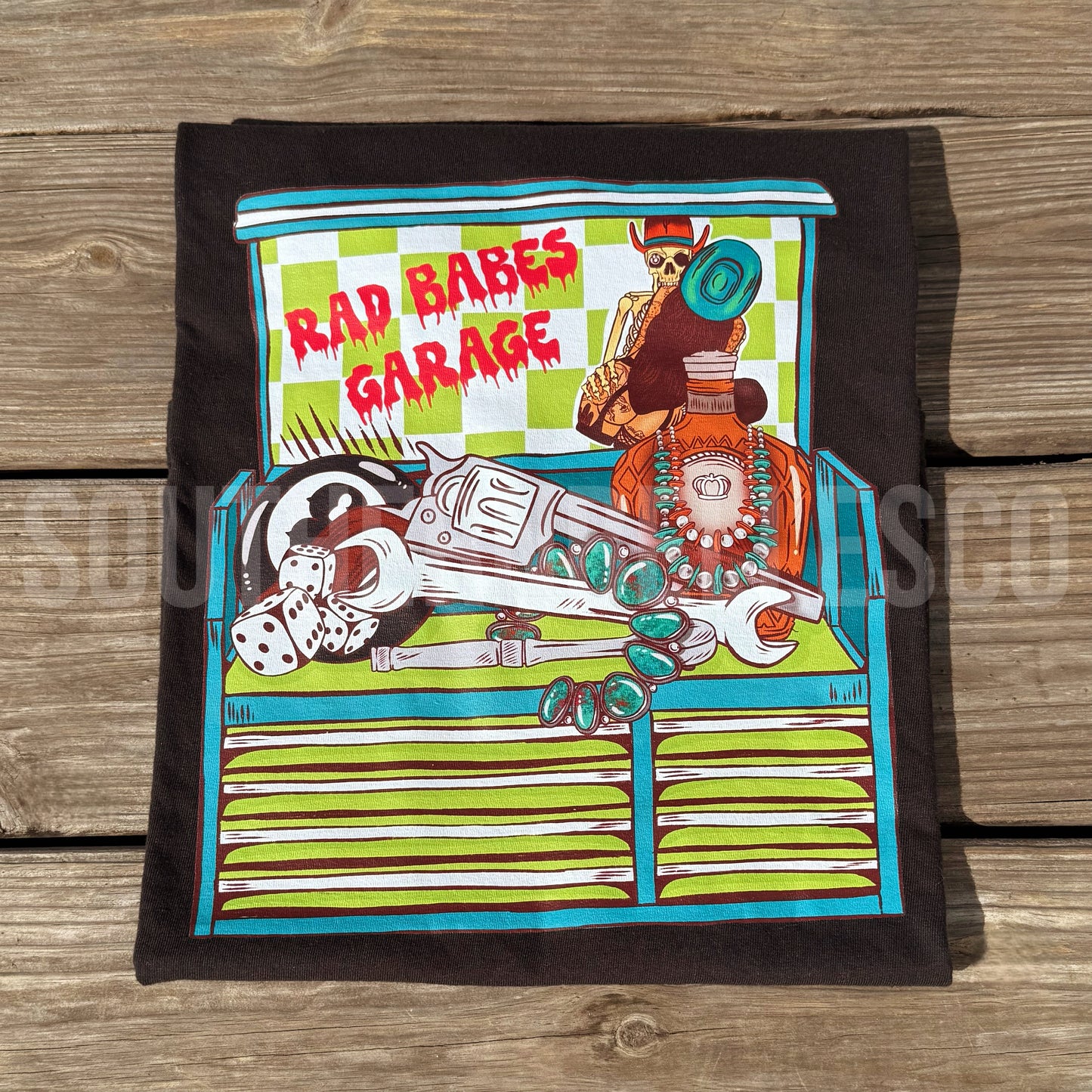 SIZE MEDIUM Rad Babes Garage Tee