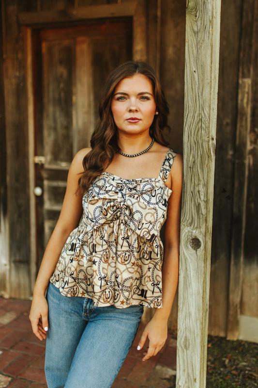 Rodeo Ribbon Tank *Grunge*