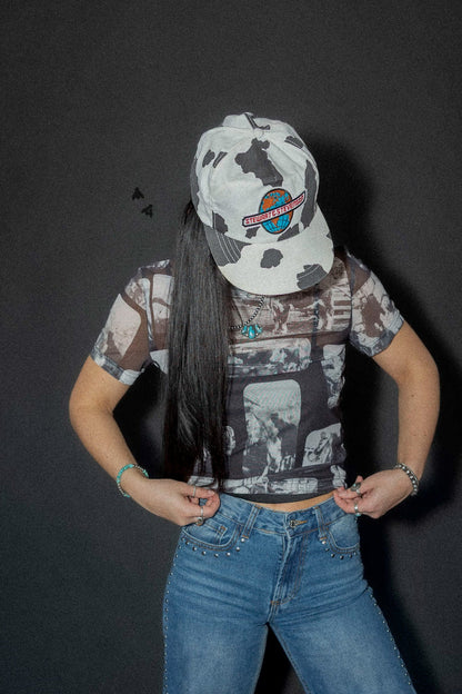 Cattle Chrome Mesh Tee