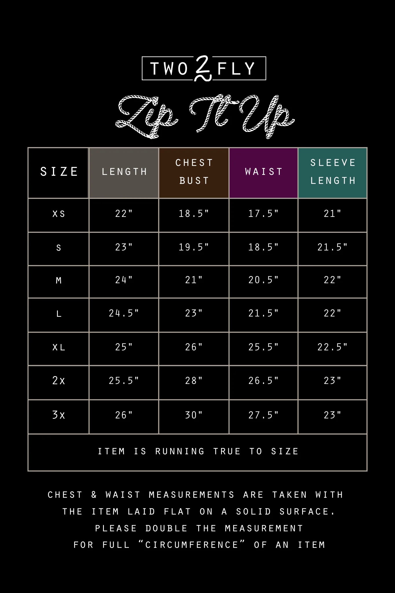 Zip It Up *Las Botas*