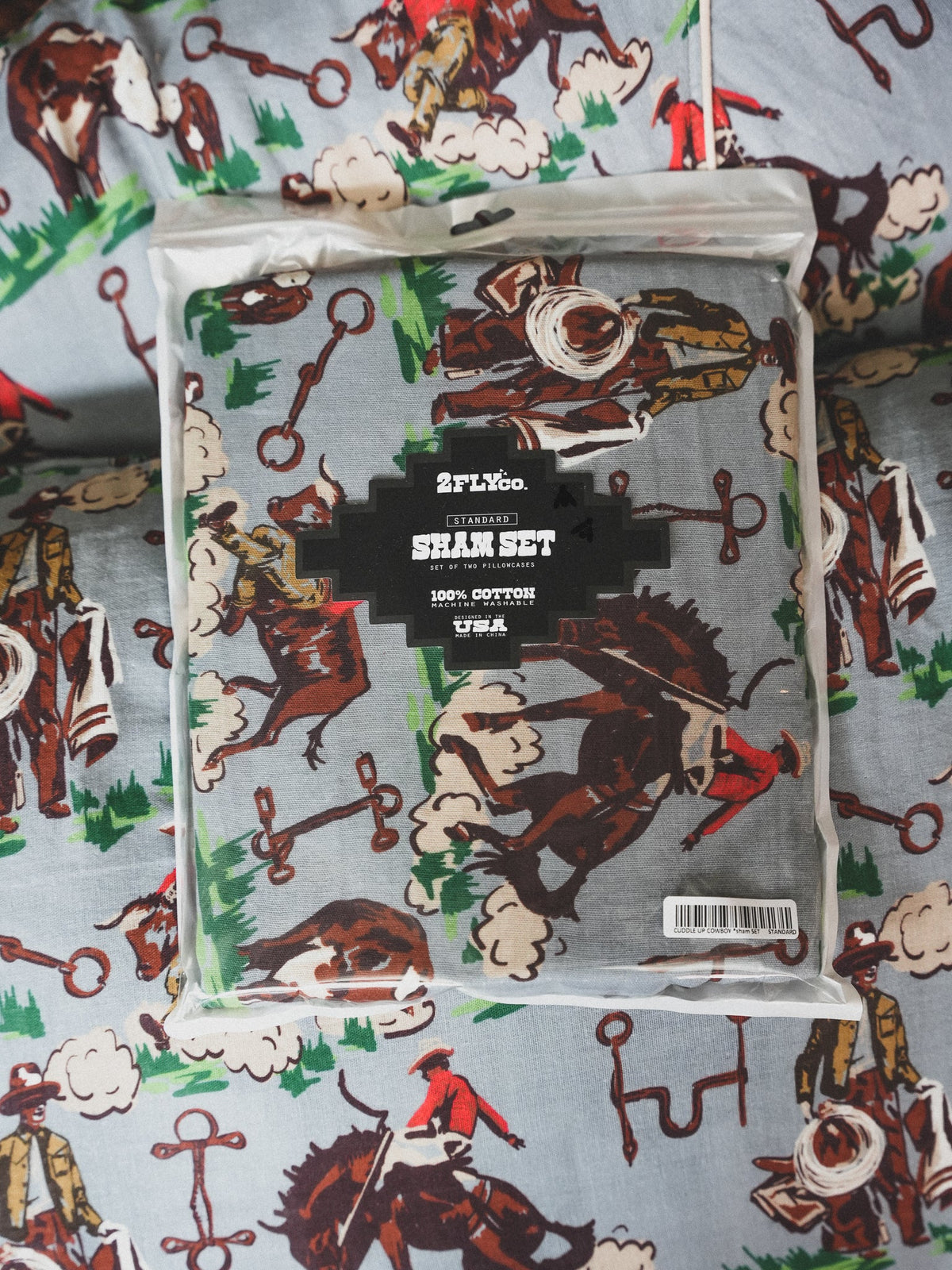 Cuddle Up Cowboy Sham Set