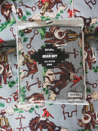 Cuddle Up Cowboy Sham Set