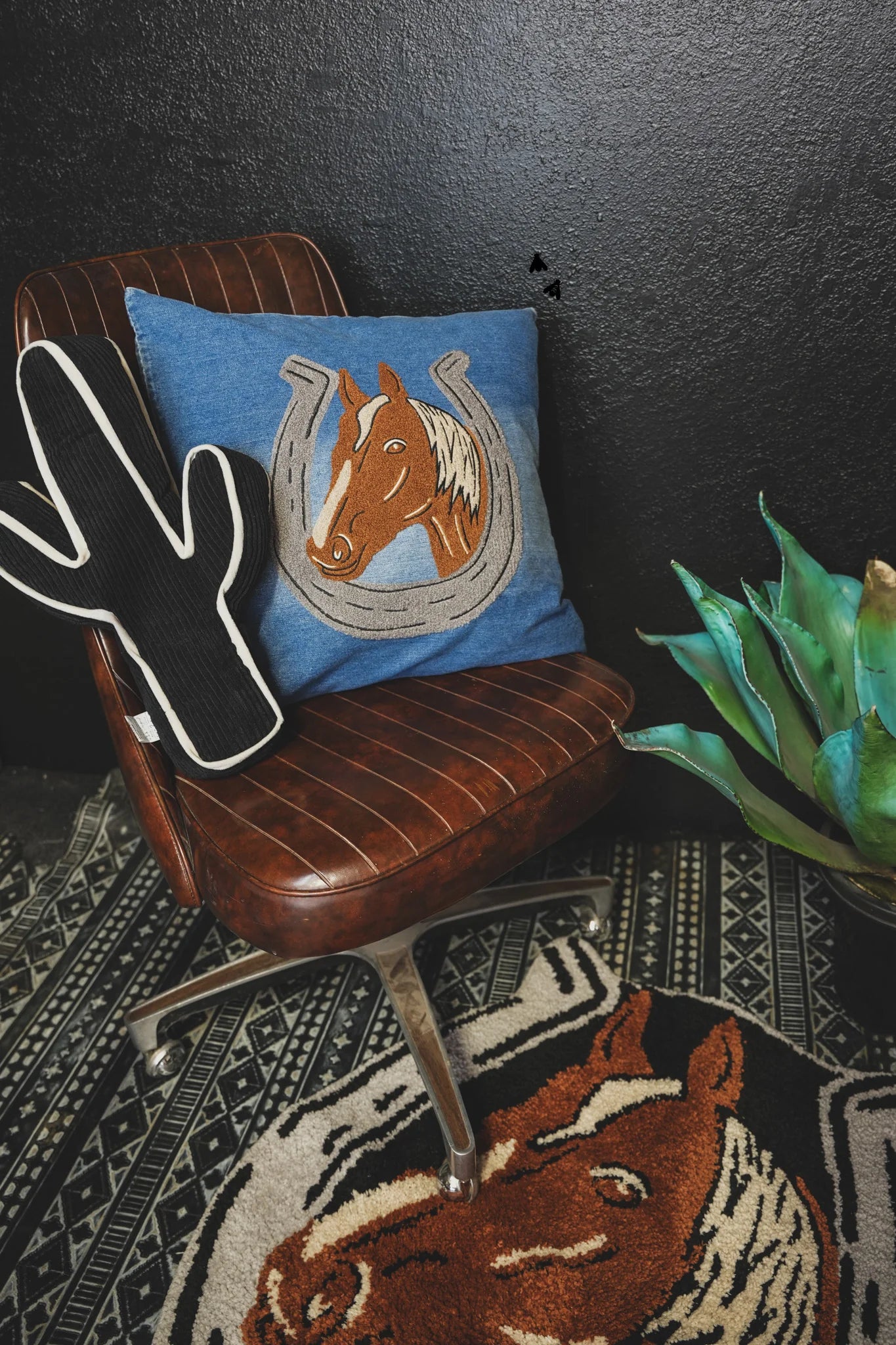 Denim Darlin’ Pillow Cover