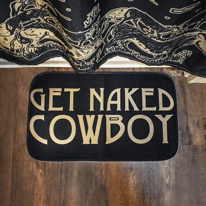 Black Cattle Drive Shower Curtain Set (SHIPS: 5-7 BUSINESS DAYS)