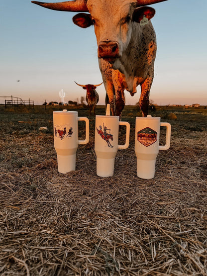 PREORDER Cowpoke Tumblers *4 Styles* (SHIPS TO ME: BEGINNING/MID DECEMBER)