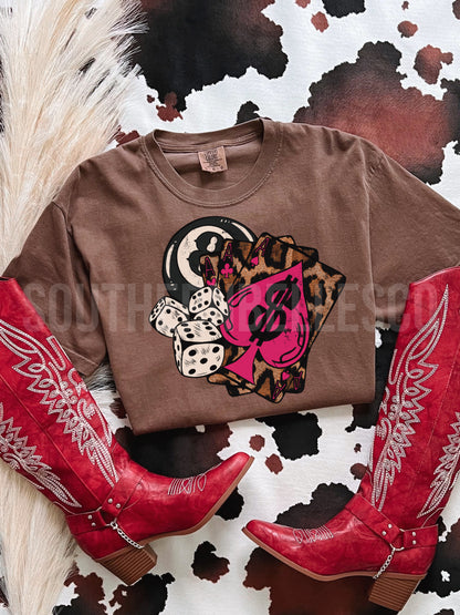 PREORDER Leopard Cash Only Tee (SHIPS TO ME: 20-24 BUSINESS DAYS AFTER 5/19)