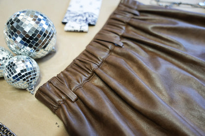 SIZE LARGE Limousine Leather Skirt