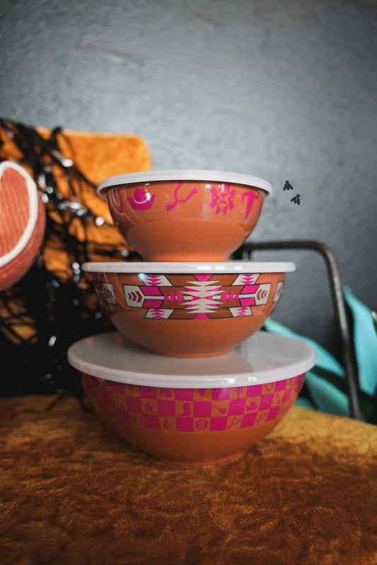 Super Fly Bowl Set *Rust*