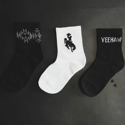 KIDS 3T & Up Faith Crew Socks