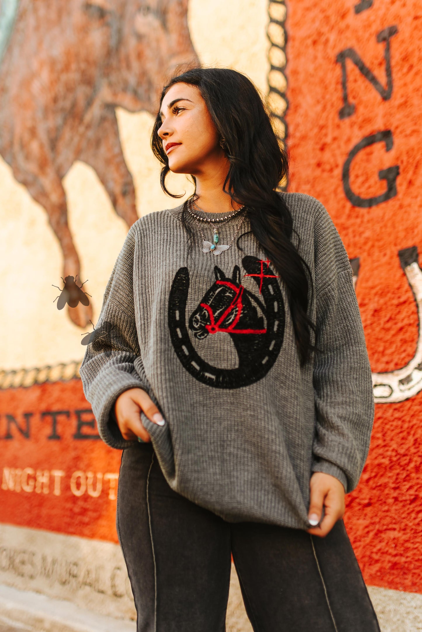 Vintage Luck Knit *Grey*