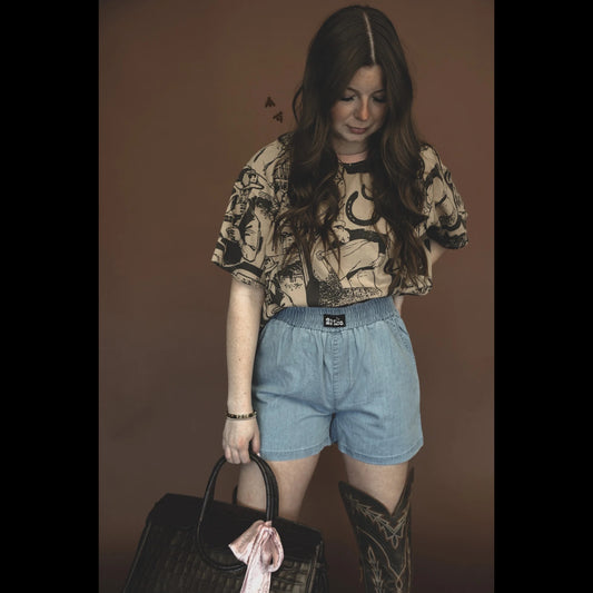Denim Dally Shorts *Light*