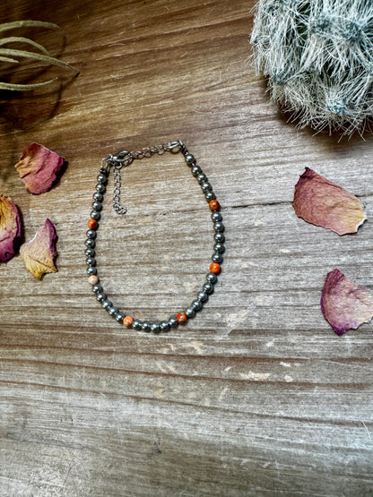 Little bit of orange bracelet