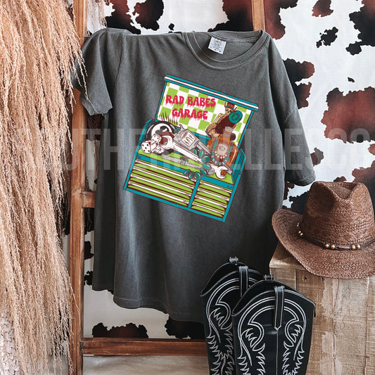 PREORDER Rad Babes Garage Tee *3 Colors* (SHIPS TO ME: 20-24 BUSINESS DAYS AFTER 9/12)