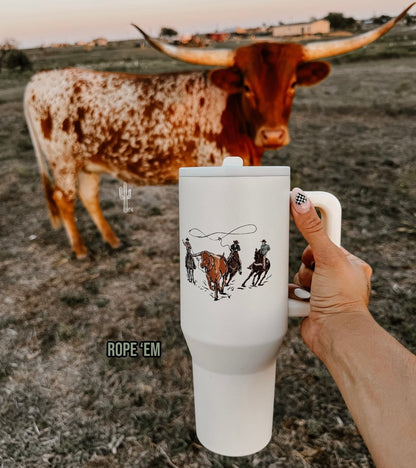 PREORDER Cowpoke Tumblers *4 Styles* (SHIPS TO ME: BEGINNING/MID DECEMBER)