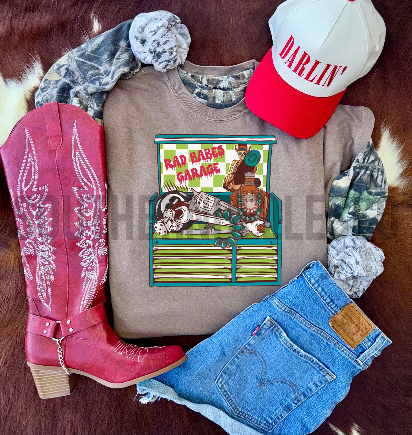 PREORDER Rad Babes Garage Tee *3 Colors* (SHIPS TO ME: 20-24 BUSINESS DAYS AFTER 9/12)