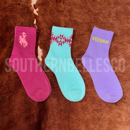 The LeeAnn Crew Socks