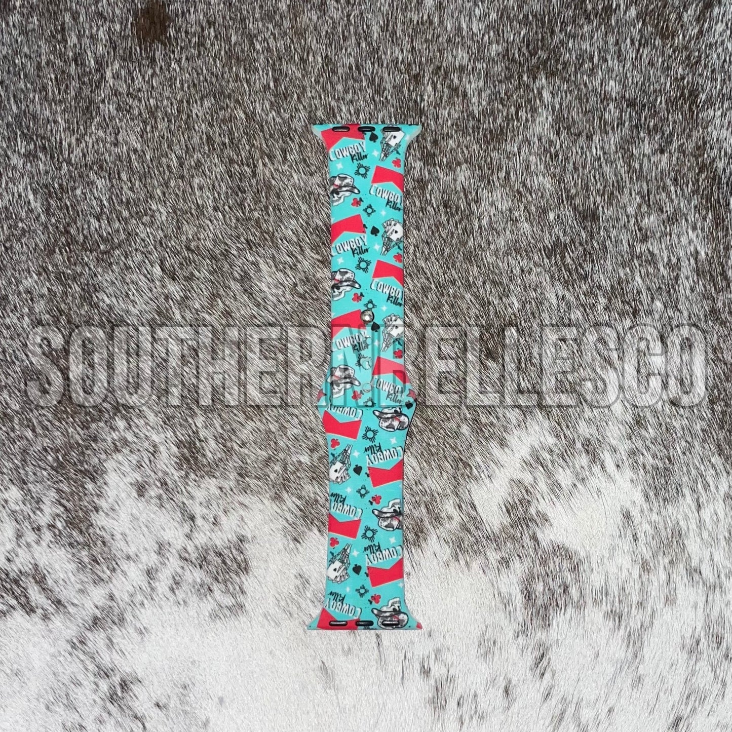 Turquoise Cowboy Killer Apple Watchband