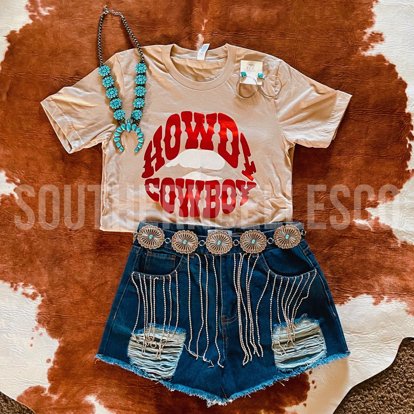 Nashville Rhinestone Shorts