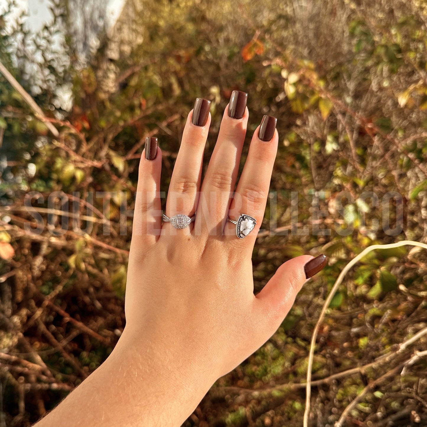 Wild Horse Arrowhead Twist Ring