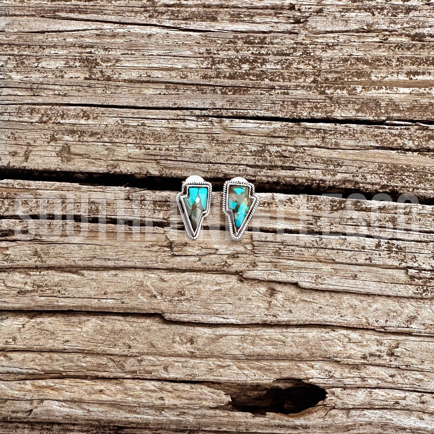 Blue Glow Kingman Bolt Studs