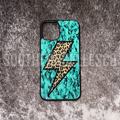 Leopard Bolt Phone Case