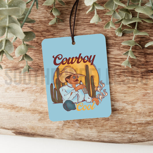 Cowboy Cool Felt Freshie
