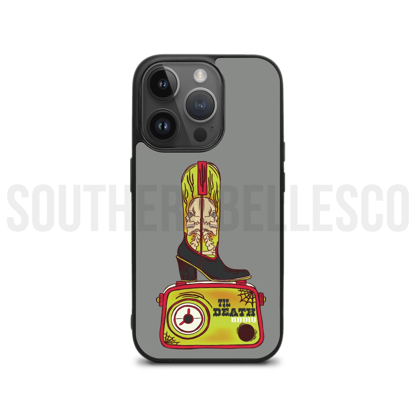 Til Death Radio Phone Case