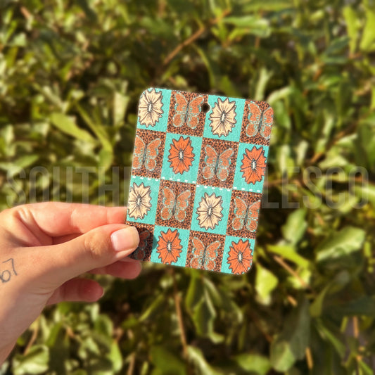 Western Patchwork Felt Freshie