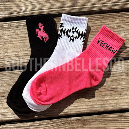 The Loretta Crew Socks