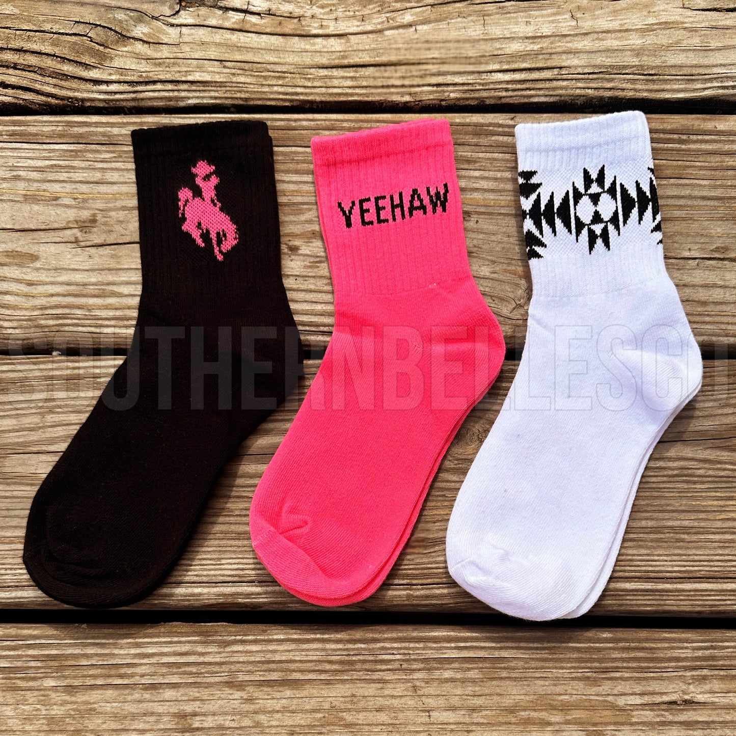 The Loretta Crew Socks