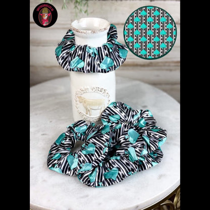 Aztec Spade Scrunchie