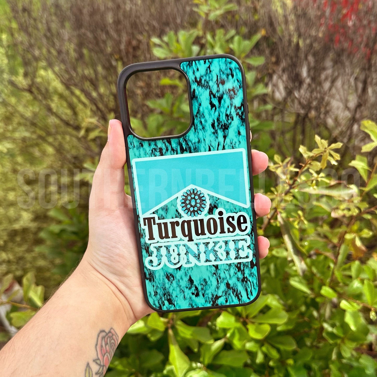 Turquoise Junkie Phone Case