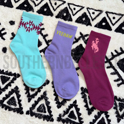 The LeeAnn Crew Socks