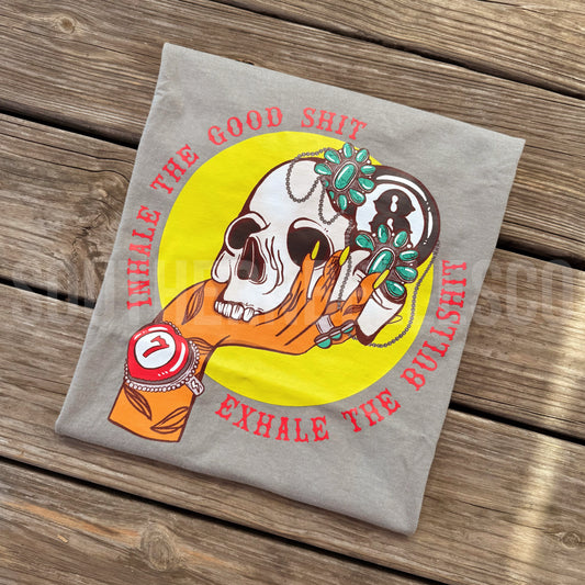 PREORDER Exhale Tee (SHIPS TO ME: 20-24 BUSINESS DAYS AFTER 9/12)