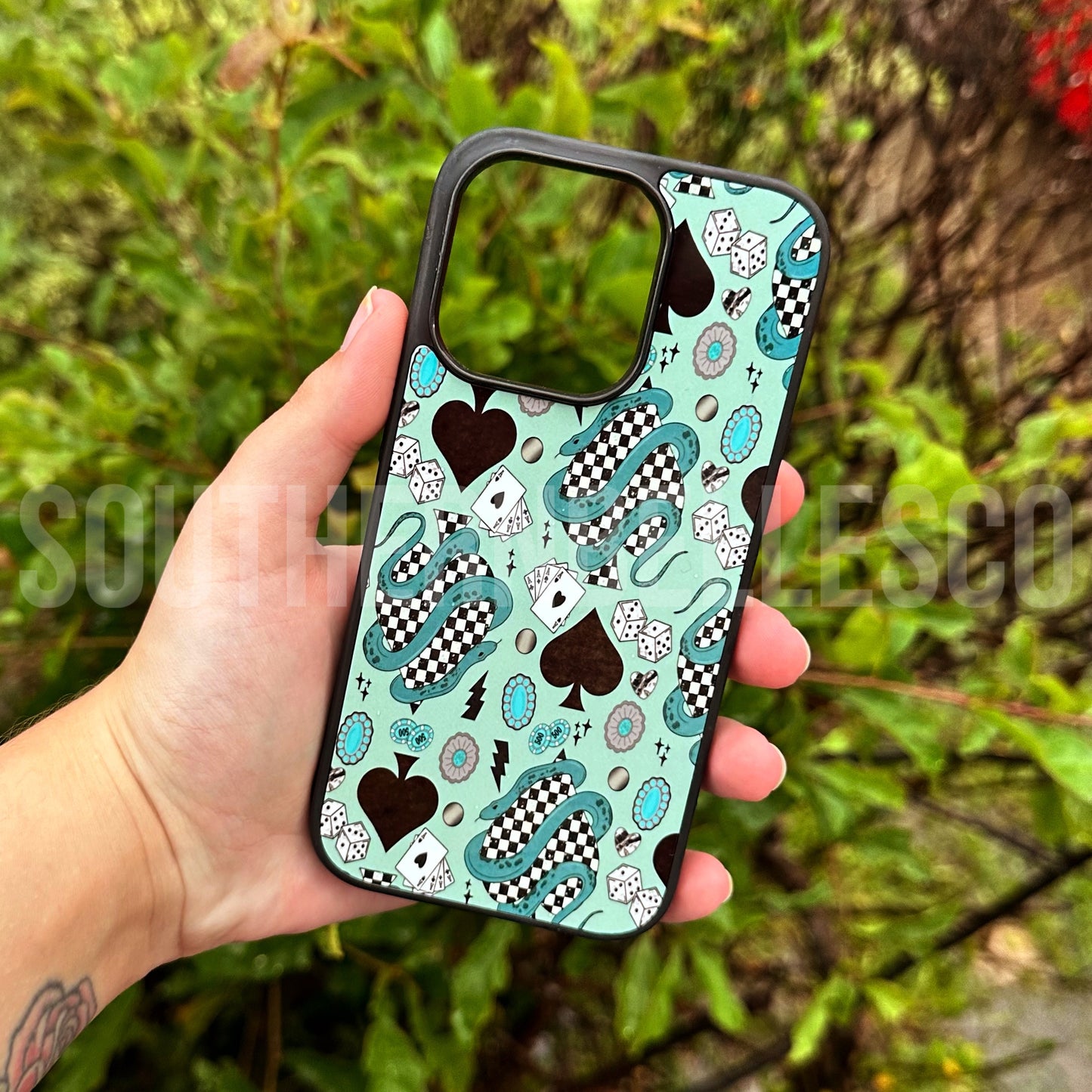 Spade Collage Phone Case