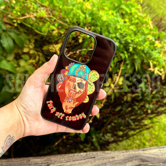 F*ck Off Cowboy Phone Case