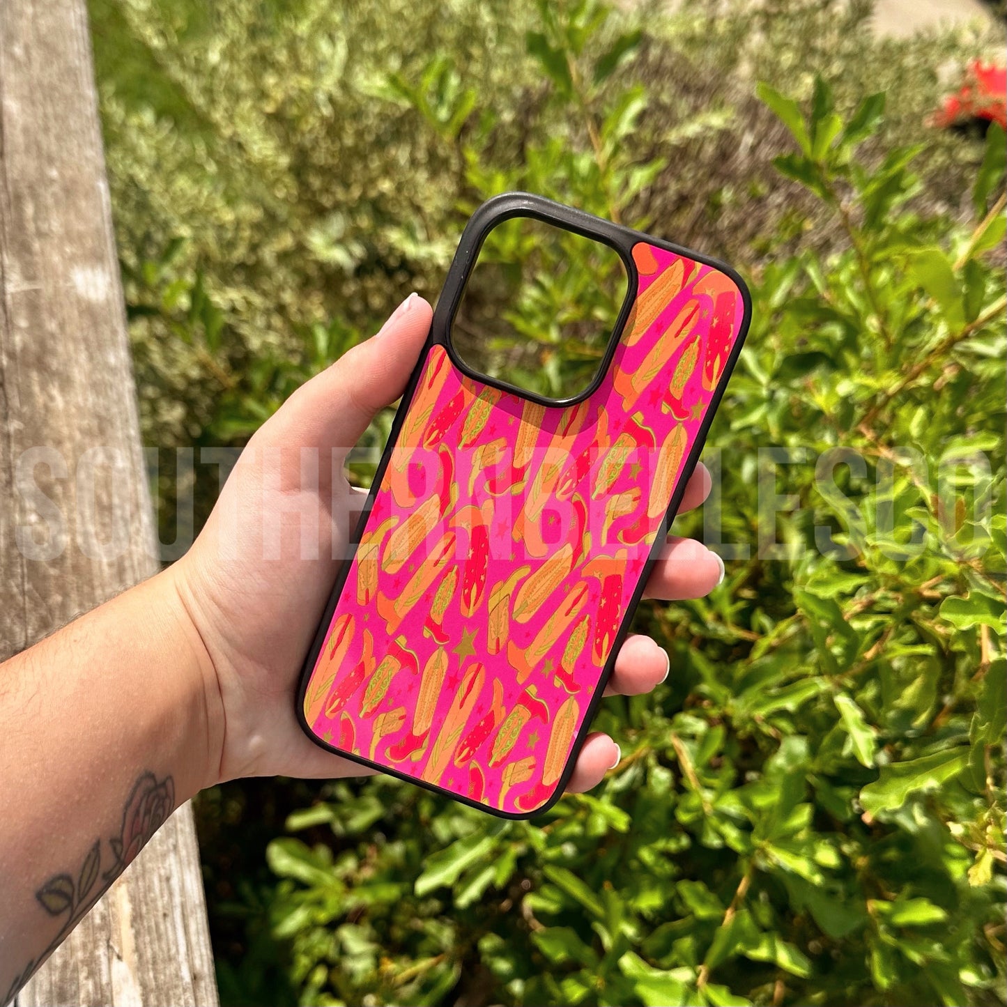 Neon Boots Phone Case