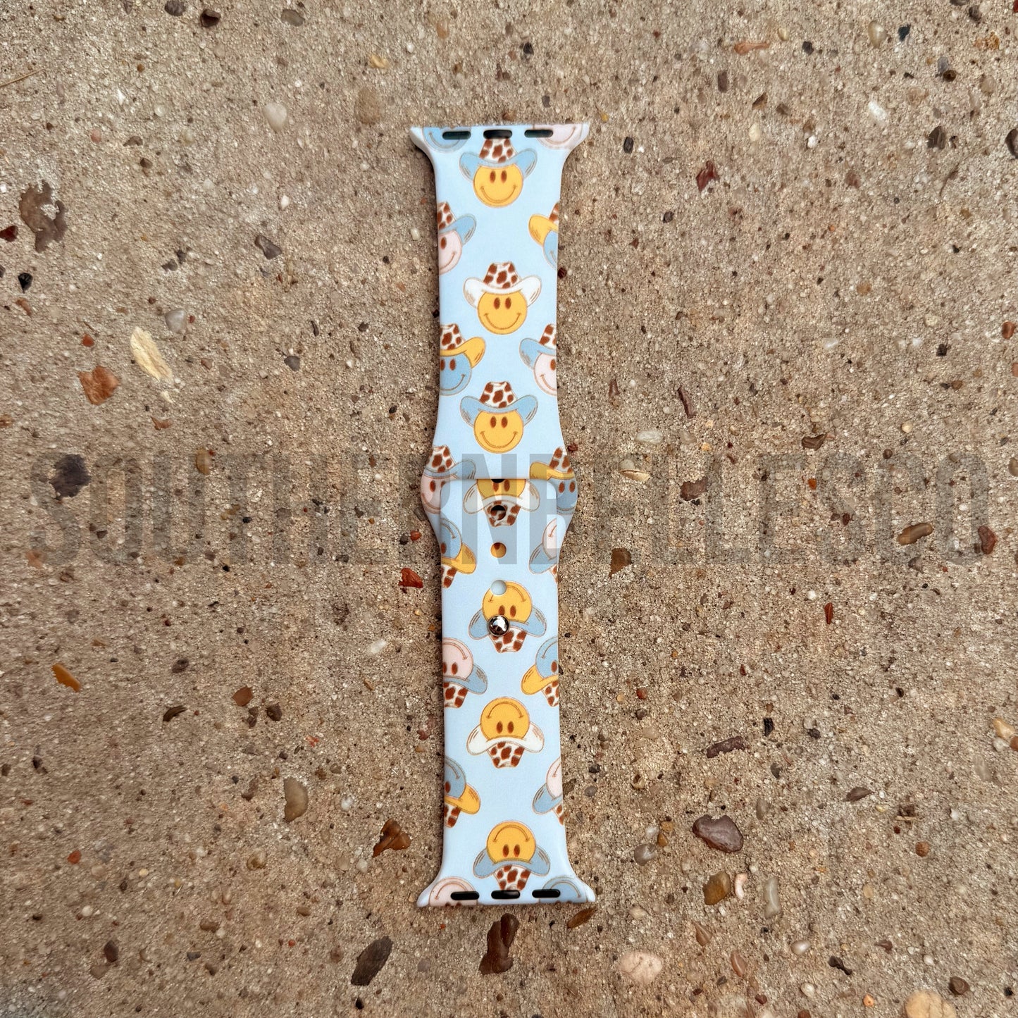 Happy Cowboy Apple Watchband