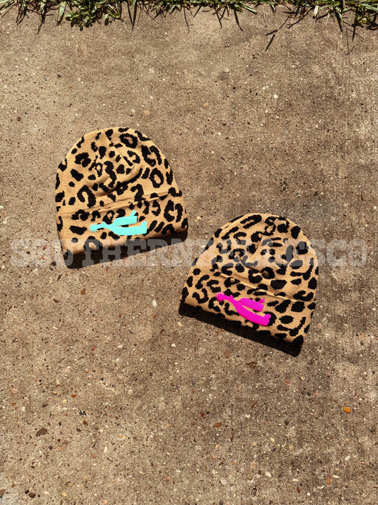 Leopard Spur Beanies