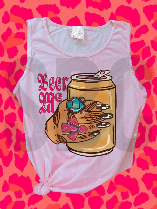 PREORDER Beer Me Tank (SHIPS TO ME: 20-24 BUSINESS DAYS AFTER 6/05)