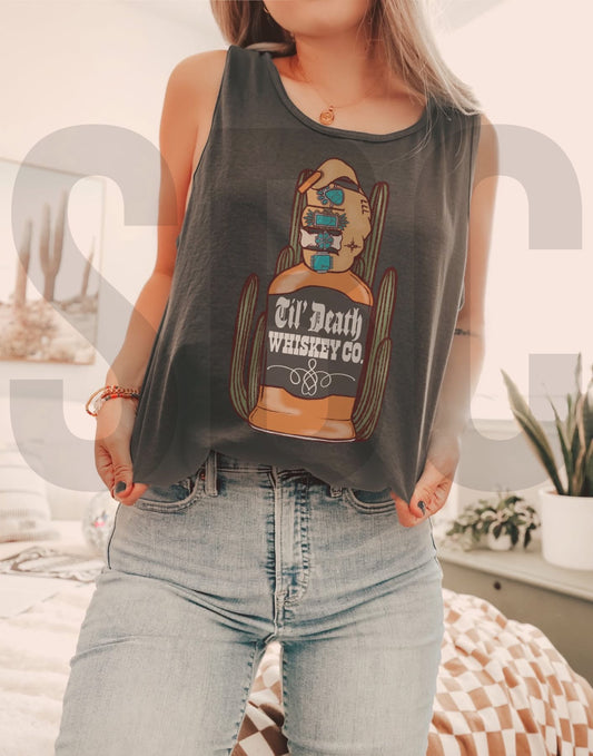 PREORDER Til Death Whiskey Co Tank (SHIPS TO ME: 20-24 BUSINESS DAYS AFTER 6/05)