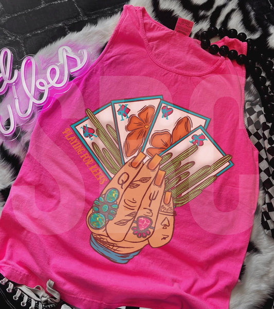 PREORDER Playing For Keeps Tank (SHIPS TO ME: 20-24 BUSINESS DAYS AFTER 6/05)