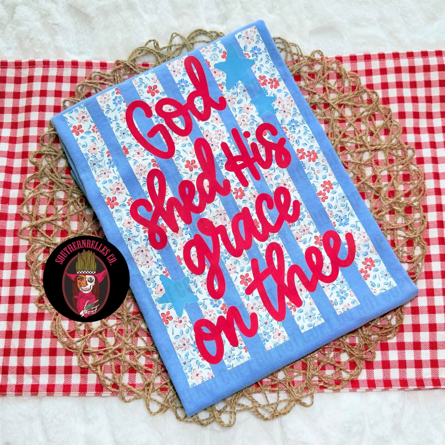 PREORDER Shed His Grace Tee (SHIPS TO ME: 8-12 BUSINESS DAYS AFTER 6/09)
